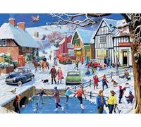 Ravensburger Leisure Days No.3 - The Winter Village 1000 Piece Jigsaw Puzzle for Adults & for Kids Age 12 and Up