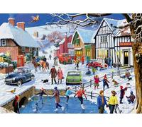 Ravensburger Leisure Days No.3 The Winter Village 1000 Piece Jigsaw Puzzles for Adults and Kids Age 12 Years Up