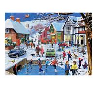 Ravensburger Leisure Days No 3 The Winter Village Jigsaw Puzzle (1000 Pieces)