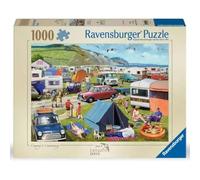 Ravensburger Leisure Days No. 5 Camping & Caravanning 1000 Piece Jigsaw Puzzles for Adults and Kids Age 12 Years Up - Nostalgia