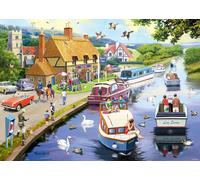 Ravensburger Leisure Days No.7 Evening on the River 1000 Piece Jigsaw Puzzle