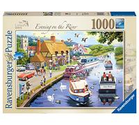 Jigsaw Puzzle - EVENING ON THE RIVER - 1000 Pieces