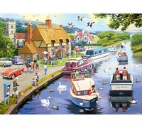 Ravensburger Leisure Days No.7 Evening on the River 1000 Piece Jigsaw Puzzles for Adults and Kids Age 12 Years Up