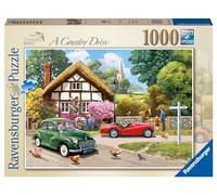 Ravensburger Leisure Days No. 9 A Country Drive 1000 Piece Jigsaw Puzzles for Adults and Kids Age 12 Years Up