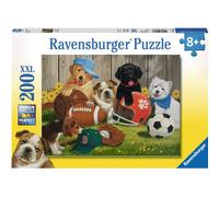 Ravensburger Let's Play Ball! 200-Piece Jigsaw Puzzle - Perfect for Kids | Unique Puzzle Pieces | Anti-Glare Surface | Crafted from FSC-Certified Mate
