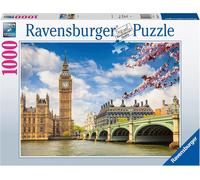 Ravensburger London Houses of Parliament & Big Ben 1000 Piece Jigsaw Puzzles fo