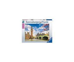 Ravensburger London Houses of Parliament & Big Ben 1000 Piece Jigsaw Puzzles for Adults & Kids Age 14 Years Up - City Puzzle, Amazon Exclusive