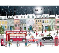 Ravensburger London’s Christmas Spirit 1000 piece Jigsaw Puzzle for Adults and Kids Age 12 and Up