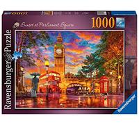Ravensburger London Sunset at Parliament Square 1000 Piece Jigsaw Puzzle for Adults & Kids Age 12 Years Up - England, UK