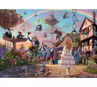 Ravensburger Look & Find No.2 Enchanted Circus 1000 Piece Mystery Jigsaw Puzzles for Adults and Kids Age 12 Years +