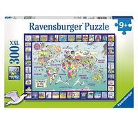 Ravensburger Looking at the World 100 Piece Jigsaw Puzzle for Kids - Every Piece is Unique, Pieces Fit Together Perfectly