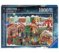 17546 Magical Christmas Market 1000 Piece Festive Jigsaw Puzzle for Adults and Kids Age 12 Years Up