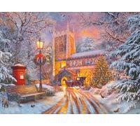 Ravensburger Magical Christmas Starline 500 piece Jigsaw Puzzle for Adults and Kids Age 10 and Up