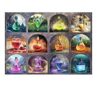 Ravensburger 12000552 - Magical Potions - 1000 pieces jigsaw puzzle - Puzzle for adults and kids age 14 years up, fantasy jigsaw