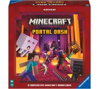 Ravensburger Familienspiel Minecraft Portal Dash, Gesellschaftsspiel für Kinder und Erwachsene, für 2-4 Spieler, Brettspiel ab 10 Jahren
