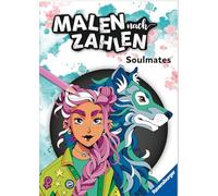 Ravensburger Malen nach Zahlen Soulmates - Manga - Anime - 32 Motive abgestimmt auf Buntstiftsets mit 24 Farben (Stifte nicht enthalten) - Malbuch mit ... für fortgeschrittene Fans der Reihe