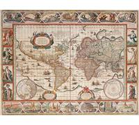 Ravensburger Map of the World from 1650, 2000 Piece Jigsaw Puzzle for Adults & for Kids Age 12 and Up