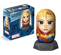 Ravensburger Marvel Hylkies Figures Captain Marvel Collectable Toys and Gifts for Kids and Adults Age 6 Years Up - 3D Jigsaw Puzzles - The Avengers