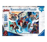Ravensburger Marvel Thor Toys - 100 Piece Jigsaw Puzzle for Kids Age 6 Years Up