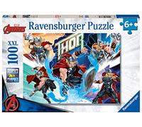 Ravensburger Marvel Thor Toys - 100 Piece Jigsaw Puzzle for Kids Age 6 Years Up
