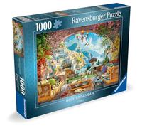 Ravensburger Mediterranean Terrace View 1000 piece Jigsaw Puzzle for Adults and Kids Age 12 and Up