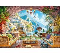 Ravensburger Jigsaw Puzzle - Mediterranean Terrace View - 1000 pieces - Ages 12+