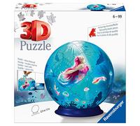 Ravensburger Mermaid 3D Jigsaw Puzzle Ball For Kids Age 6 Years Up - 72 Pieces - No Glue Required
