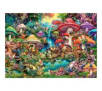 Ravensburger Merry Mushroom Village Jigsaw Puzzle (1000 Pieces)