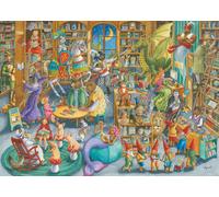 Ravensburger Midnight at The Library 1000 Piece Jigsaw Puzzle for Adults - 12000489 - Handcrafted Tooling, Made in Germany, Every Piece Fits Together Perfectly