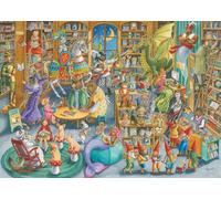 Ravensburger Midnight at The Library 1000 Piece Jigsaw Puzzle for Adults - 12000489 - Handcrafted Tooling, Made in Germany, Every Piece Fits Together Perfectly