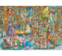 Ravensburger Midnight at The Library Puzzle - 1000-Piece, Premium Quality, Anti-