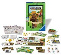 Ravensburger Minecraft Builders & Biomes Farmer's Market Expansion Pack - Strategy Board Game for Kids Age 10 Years Up (Requires Base Game)