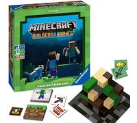 Ravensburger Minecraft Builders & Biomes Strategy Board Game for Kids & Adults Age 10 years and Up - A Minecraft Board Game