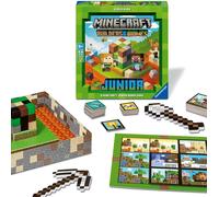 Ravensburger Minecraft Gifts for Boys - Builder & Biomes Junior Board Game for Kids Age 5 Years Up