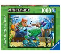 Ravensburger Minecraft Mosaic 1000 Piece Jigsaw Puzzle for Adults and Kids Age 12 Years Up
