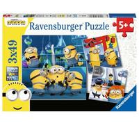 Ravensburger Minions 2 The Rise of Gru Jigsaw Puzzles for Kids Age 5 Years Up - 3x 49 Pieces