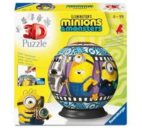 Ravensburger Minions & Monsters Puzzle Ball - 72 Pieces, 3D Puzzle Toy for Kids & Adults, Fun Interactive Brain Teaser