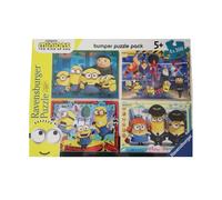 Ravensburger Minions The Rise Of Gru X4 100 Piece Jigsaw Puzzles