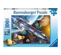 Ravensburger Mission in Space Kids Jigsaw Puzzle - Engaging 100 Piece Puzzle | Enhances Problem-Solving Skills | Stimulates Curiosity | Eco-Frien