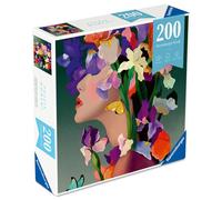 Ravensburger Puzzle Moments Flower Heads Iris - 200 Piece Jigsaw Puzzle for Adults | Relaxing Mindfulness Activity | Premium Quality Puzzle for Stress Relief & Me-Time