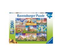 Ravensburger Monuments Of The World XXL Puzzle Of 200 Pieces - 58 x 25 CM