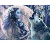 Ravensburger Moonlight Magic 1000 Piece Jigsaw Puzzle for Adults and Kids Age 12 Years +