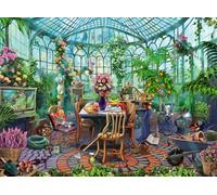 Ravensburger Morning in the Greenhouse 500 Piece Jigsaw Puzzle for Adults and Kids Age 10 Years Up