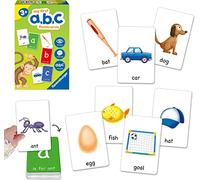 Ravensburger My First ABC Flash Card Game Kids Age 3 Years Up - Ideal Early Learning, Object Recognition, Alphabet, Reading And Spelling