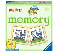 Ravensburger My First Memory Game Favourite Things - Matching Picture Snap Pairs For Kids Age 3 Years Up - Educational Toddler Toy