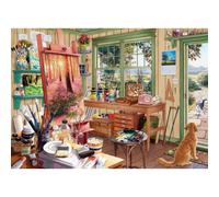 Ravensburger My Haven No.11, The Artist's Shed Jigsaw Puzzle (1000 Pieces)