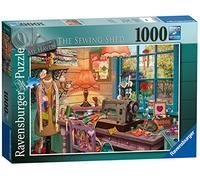 Ravensburger My Haven No. 4 The Sewing Shed 1000 Piece Jigsaw Puzzle for Adults and Kids Age 12 and Up