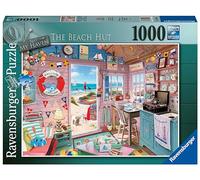 Ravensburger - My Haven No. 7 The Beach Hut 1000-Piece Jigsaw Puzzle for Adults & Collectors, Relaxing Coastal Scene