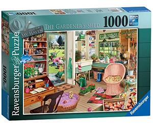 Ravensburger My Haven No. 8 The Garden Shed 1000 Piece Jigsaw Puzzle for Adults & for Kids Age 12 & Up