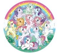 Ravensburger My Little Pony 500-Piece Round Jigsaw Puzzle - Fun Family Activity